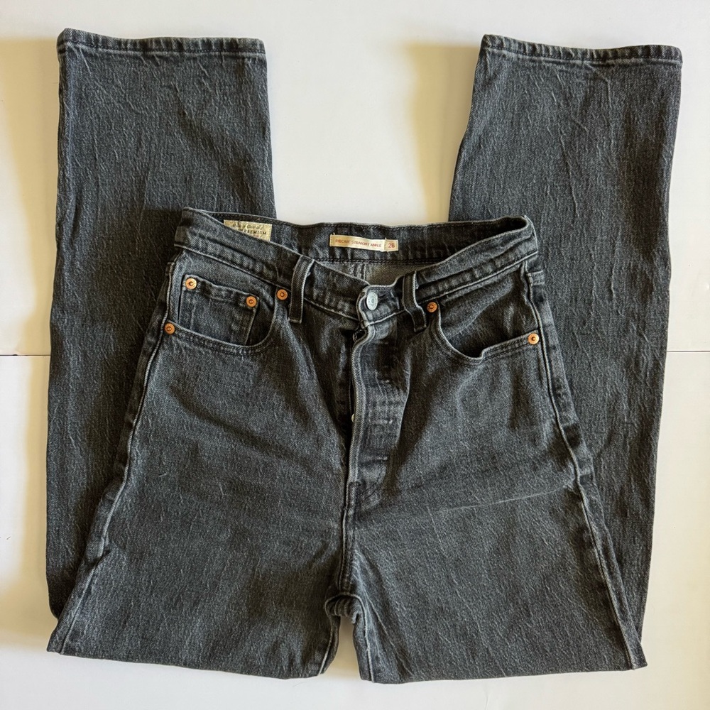 Classic Black Denim Jeans